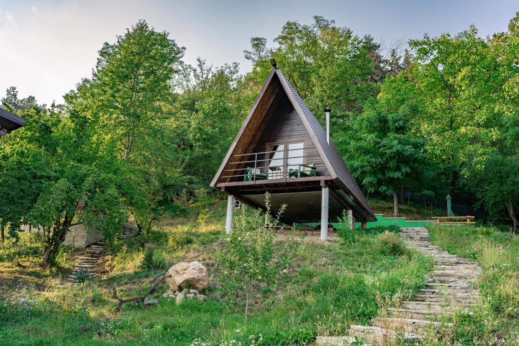 Open View Place The A Frame Scaricica Exterior foto